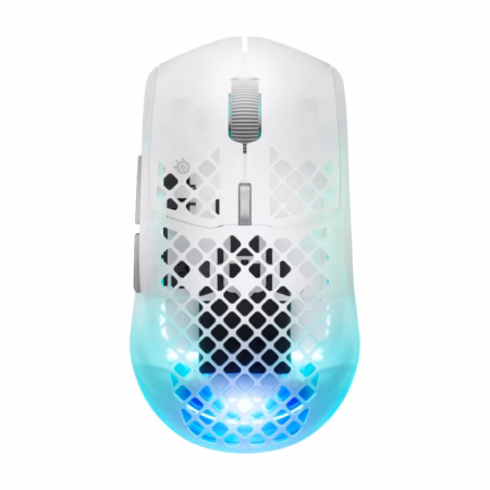 ماوس گیمینگ بی سیم استیل سریز مدل Aerox 3 Ghost Edition