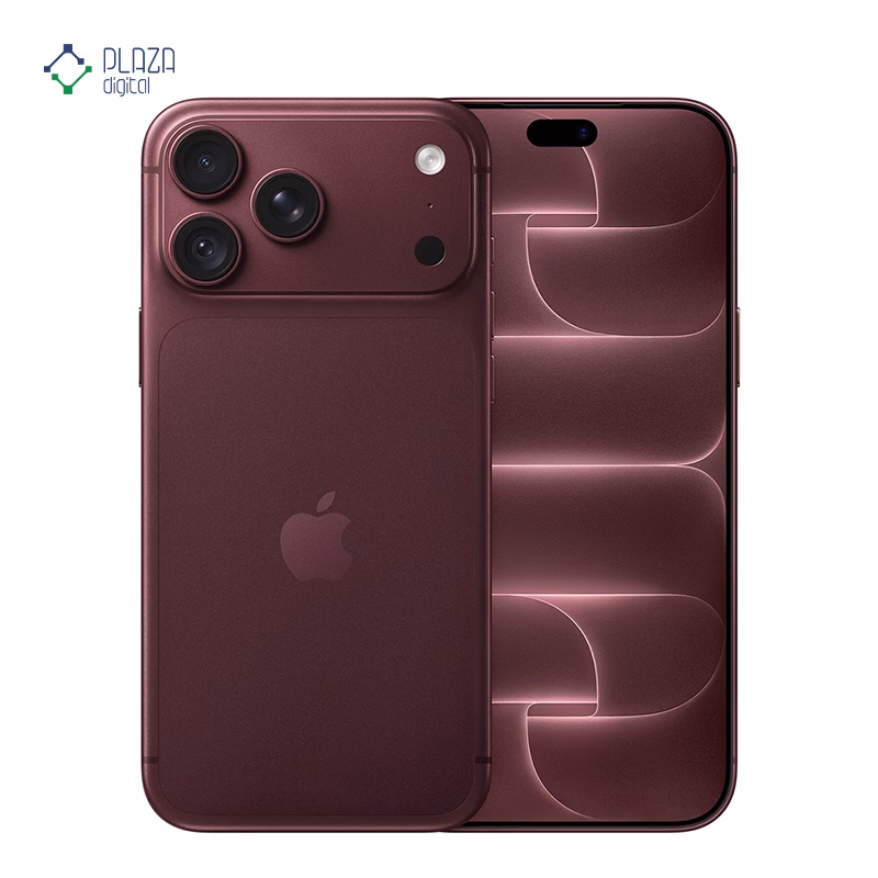 گوشی موبایل اپل مدل iPhone 18 Pro Max ظرفیت 512 گیگابایت رم 12 گیگابایت شرابی پلازا دیجیتال