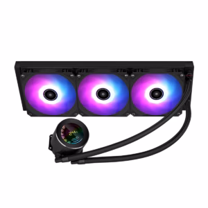 خنک کننده پردازنده مایع اوست مدل GT-AVT360 ARGB مشکی پلازا دیجیتال