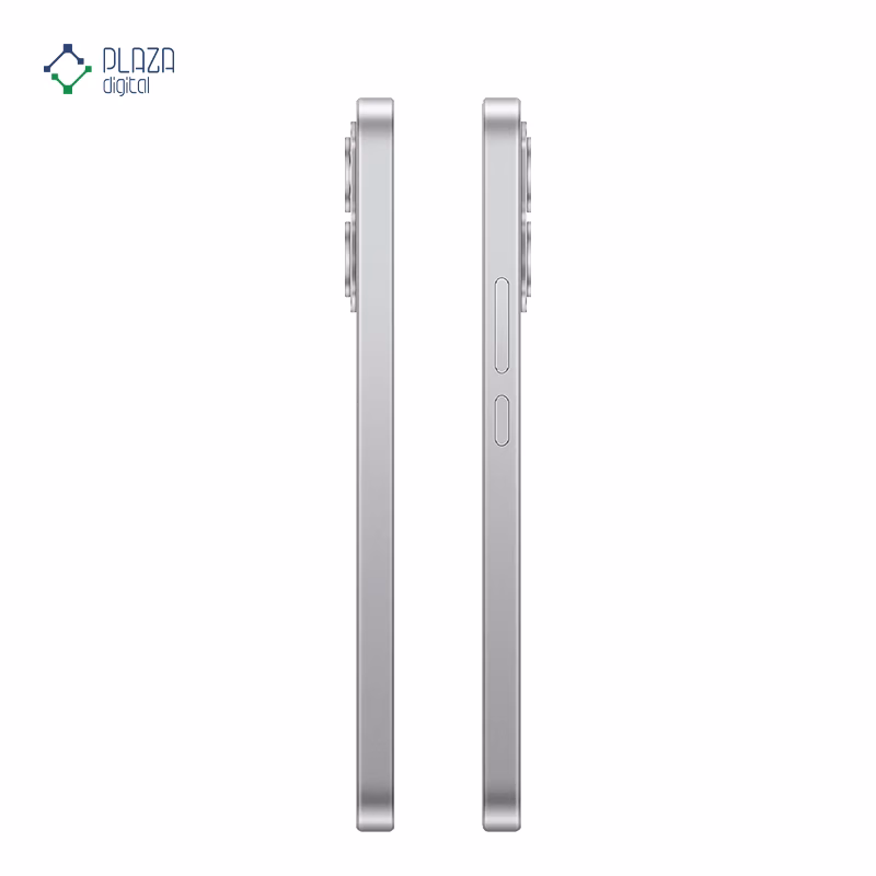 نمای کنار گوشی موبایل شیائومی مدل Redmi Note 17 Pro Max 5G ظرفیت 256 گیگابایت رم 12 گیگابایت سفید پلازا دیجیتال