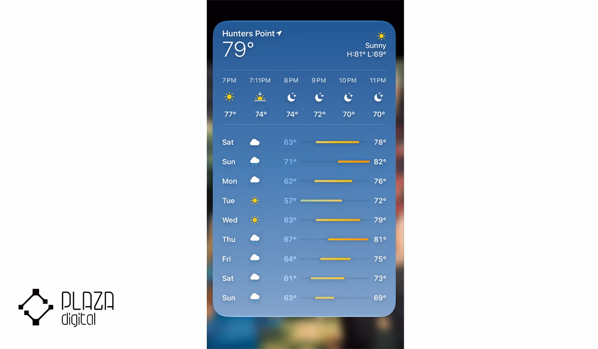 همه چیز در مورد iOS 27 اپل 19 آب و هوا