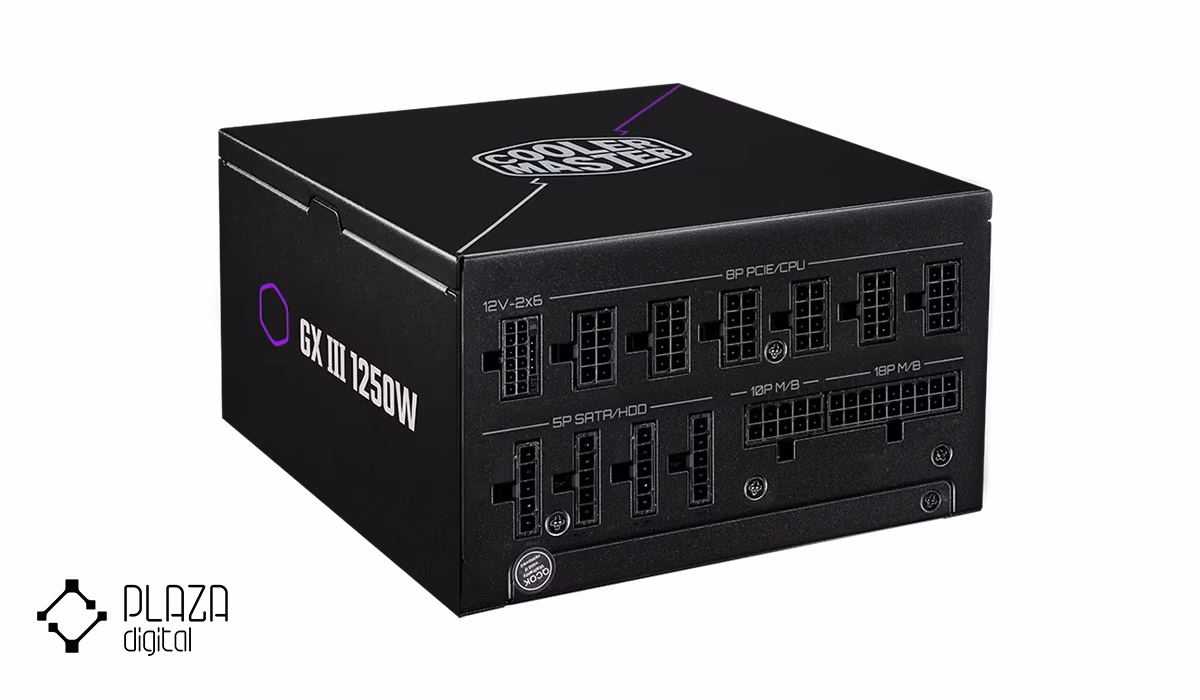 بهترین پاور کامپیوتر کولر مستر 15 پاور کامپیوتر کولر مستر مدل GX III Gold 1250 ATX 3.1