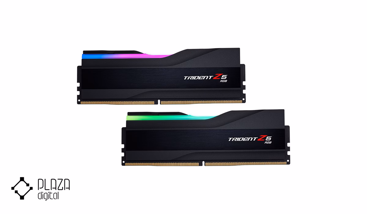 بهترین رم جی اسکیل G.Skill 11 رم کامپیوتر DDR5 جی اسکیل مدل Trident Z5 RGB دو کاناله 6800 مگاهرتز CL34 ظرفیت 64 گیگابایت