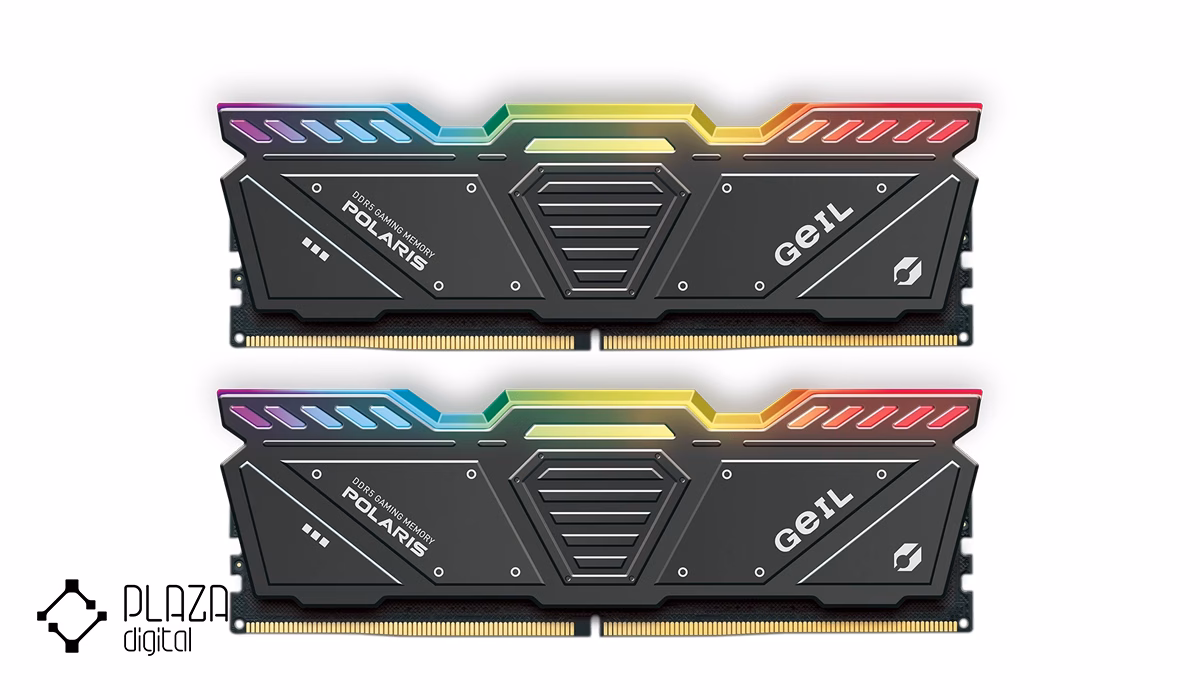 معرفی بهترین رم های گیل geil 11 رم کامپیوتر DDR5 گیل مدل POLARIS RGB دو کاناله 4800 مگاهرتز CL40 ظرفیت 64 گیگابایت