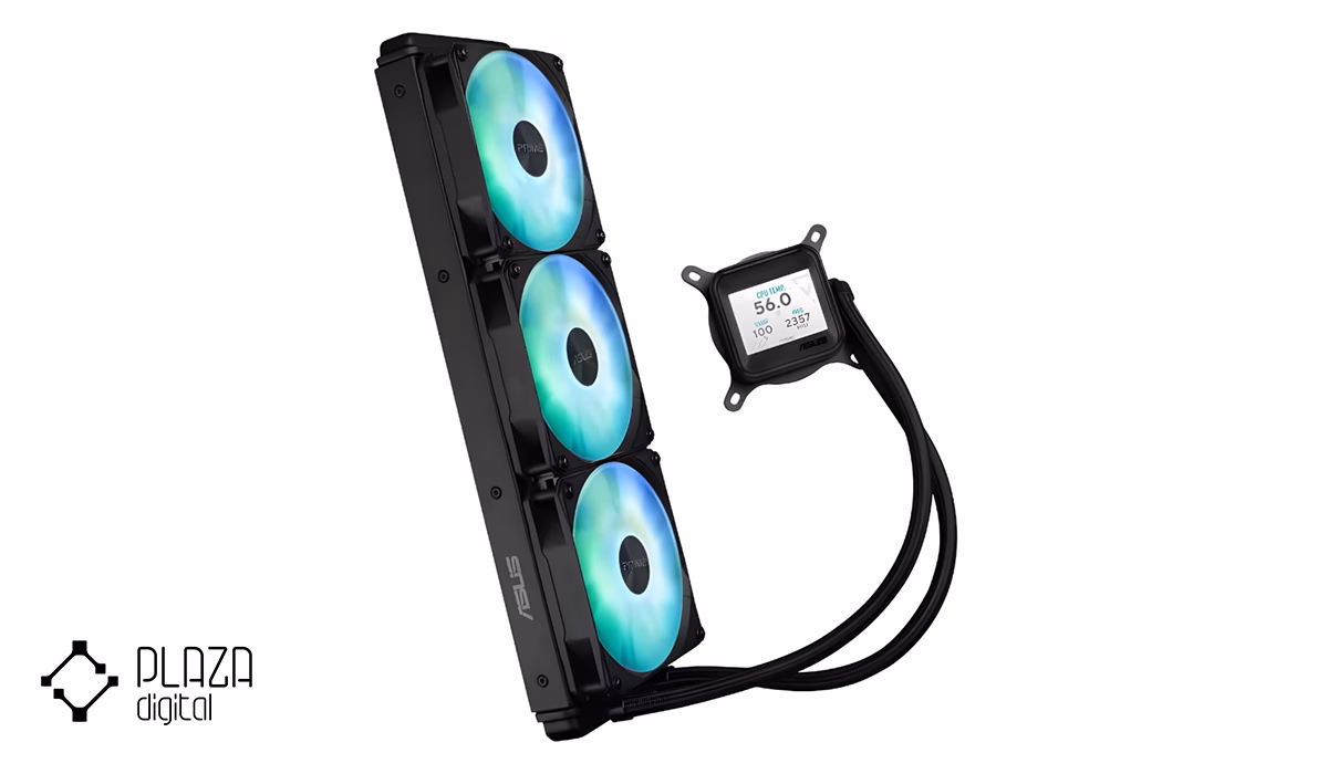 بهترین خنک کننده برای CPU 9 خنک کننده پردازنده مایع ایسوس مدل Prime LC 360 ARGB LCD