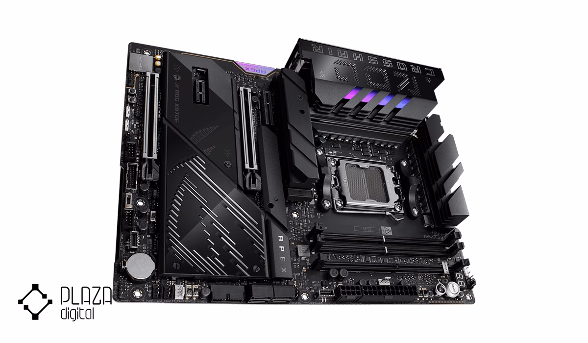 بهترین مادربردهای گیمینگ 17 مادربرد ایسوس مدل ROG CROSSHAIR X870E APEX D5