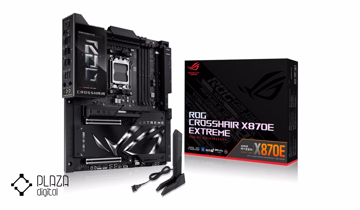 معرفی بهترین مادربرد های 2026 15 مادربرد ایسوس مدل ROG CROSSHAIR X870E EXTREME D5