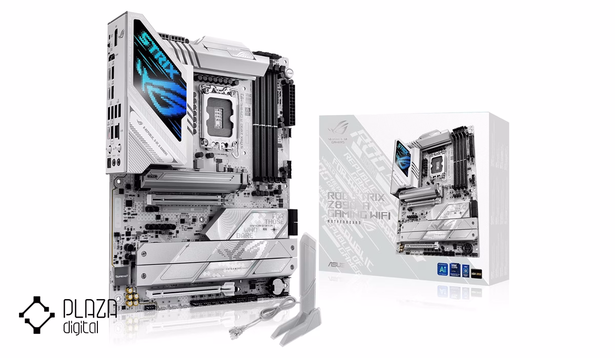 معرفی بهترین مادربرد های 2026 17 مادربرد ایسوس مدل ROG STRIX Z890-A GAMING WIFI D5