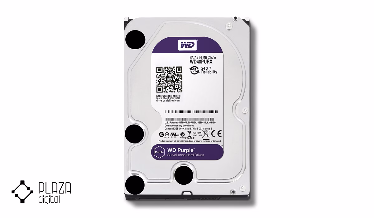 هارددیسک اینترنال وسترن دیجیتال مدل Purple Buffer ظرفیت 4 ترابایت