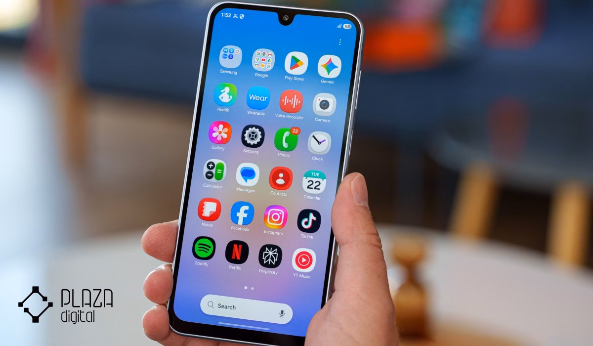 نقد و بررسی سامسونگ گلکسی A18 4G 18 سیستم عامل Samsung Galaxy A18